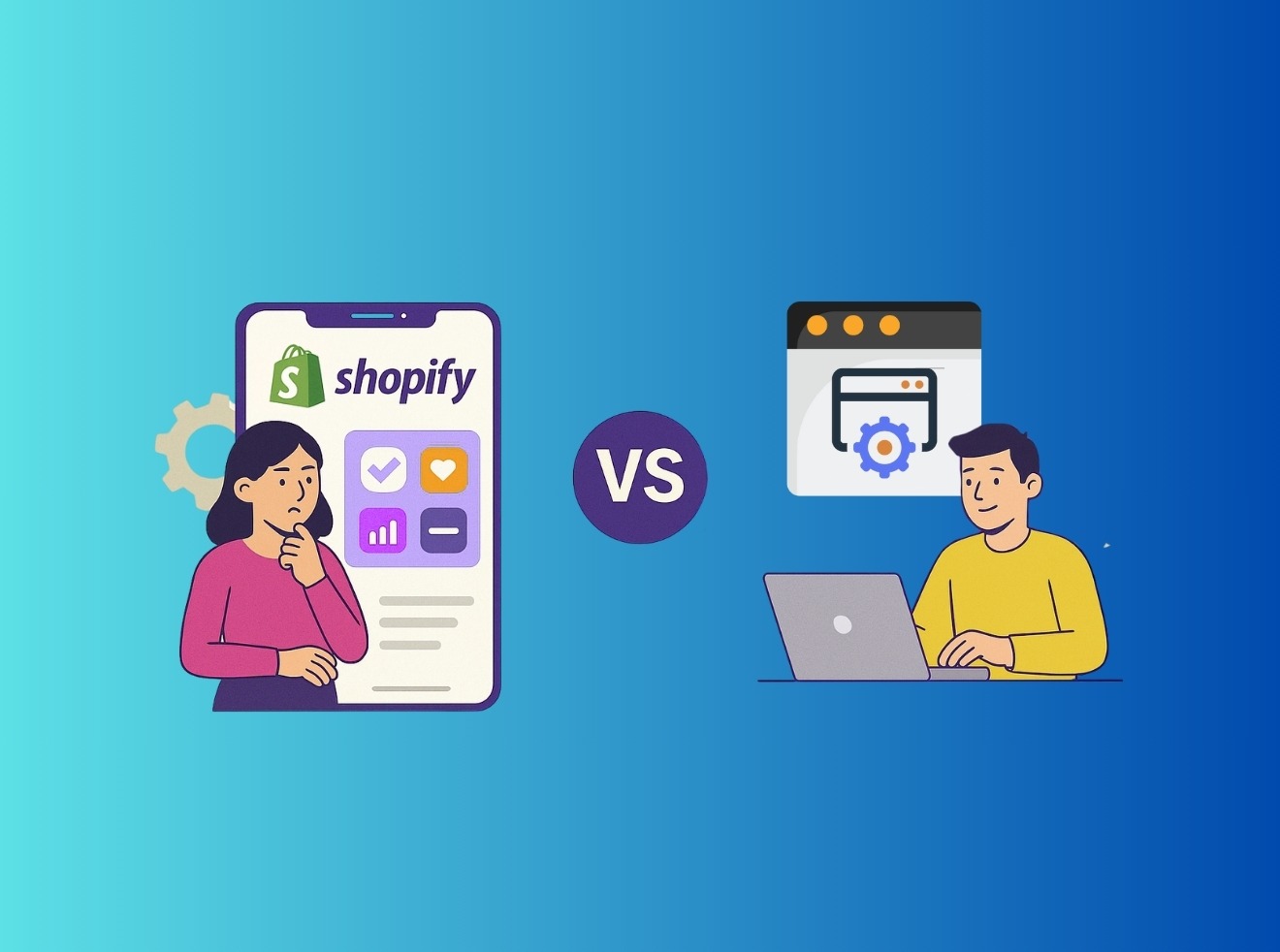 Shopify vs Custom Store in 2025 Thumbnail